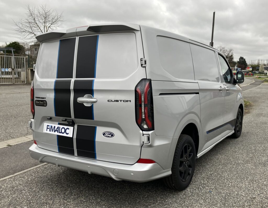 location camion frigorifique Ford Custom – fourgon réfrigéré en leasing professionnel avec FIMALOC occitanie à Toulouse, Montpellier, Nîmes, Perpignan - arrière droit
